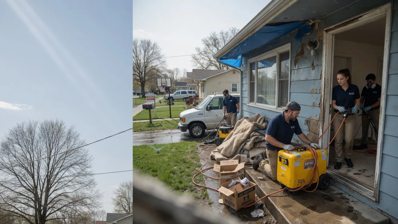 Basement Flood Cleanup in Sturgis, MI near me